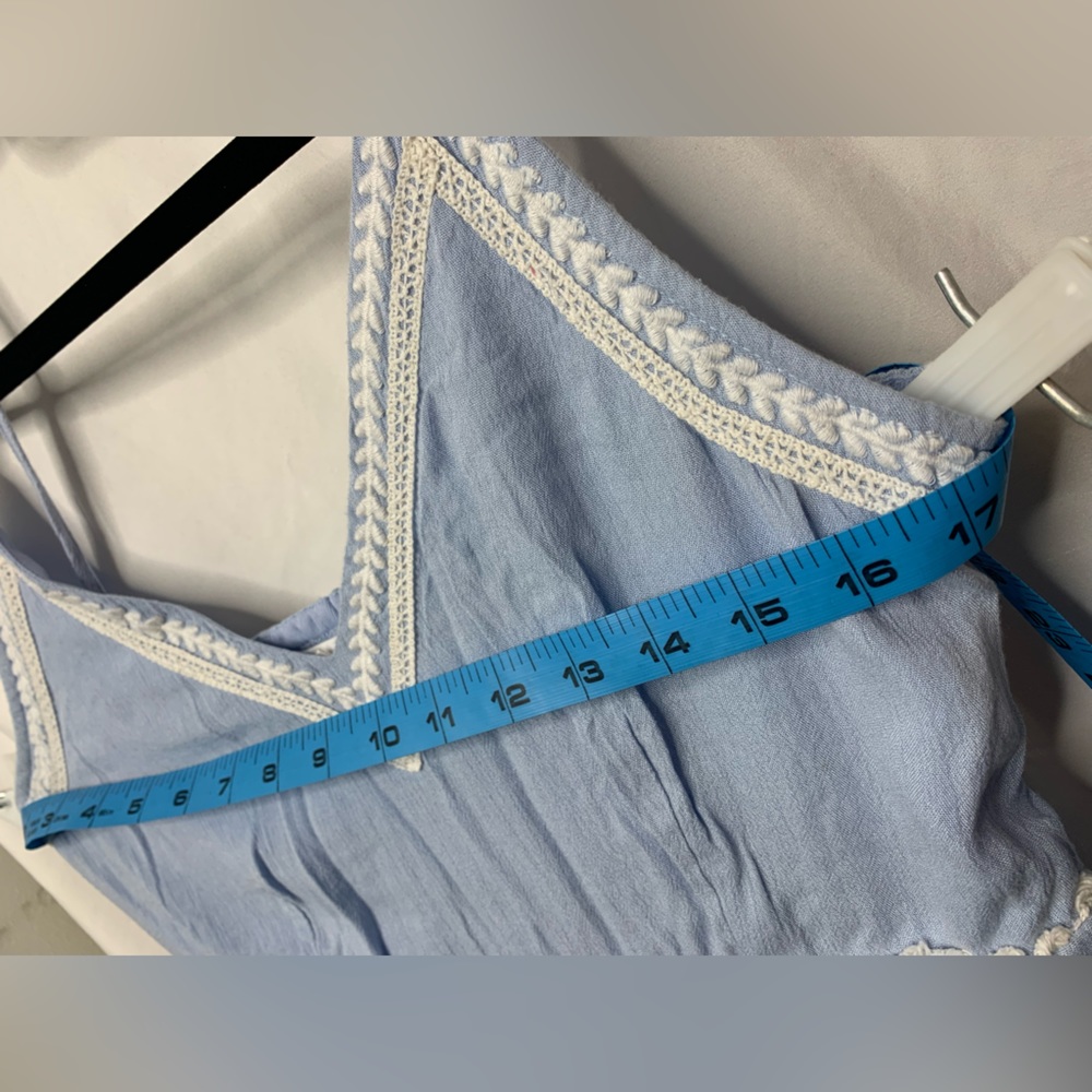 Jopna baby blue maxi sundress with beautiful embroidered detailing Medium - Picture 9 of 10